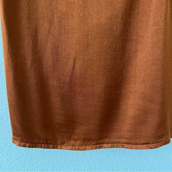 NWT Anthropologie LACAUSA V-Neck Tie-Back Camisole Minimalist Romantic SZ Medium - Picture 7 of 13